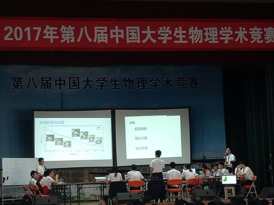 学生比赛中